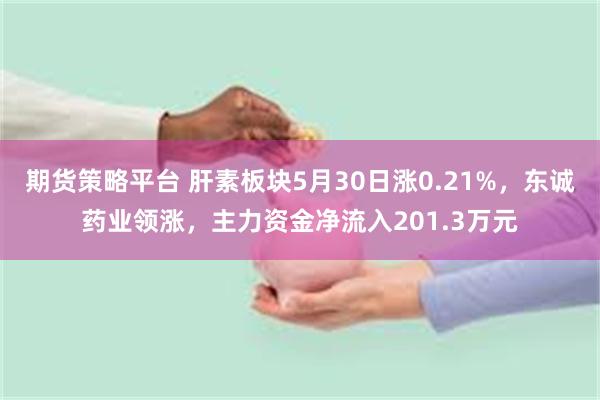 期货策略平台 肝素板块5月30日涨0.21%，东诚药业领涨，主力资金净流入201.3万元