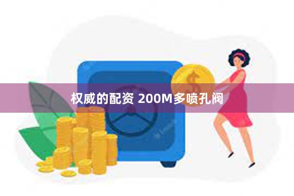 权威的配资 200M多喷孔阀